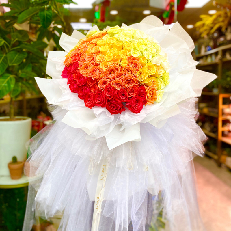 大連馬欄廣場附近的花店