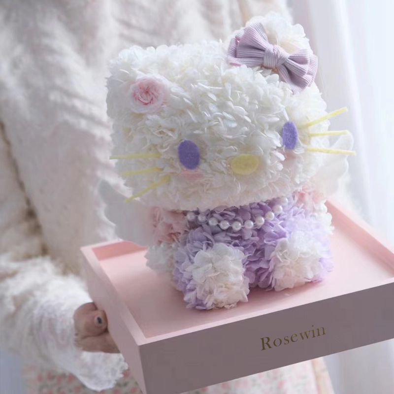 手工永生花飾品怎么做