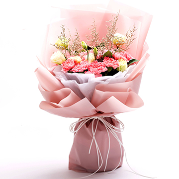 19年5月12日母亲节送康乃馨给妈妈送几朵 Rosewin鲜花网