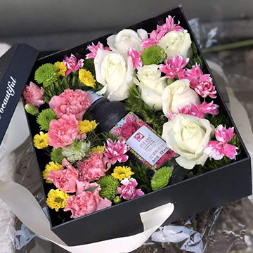 白玫瑰花