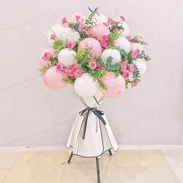 網(wǎng)紅款氣球開(kāi)業(yè)花籃
