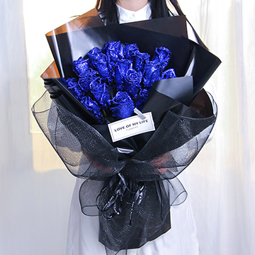 藍(lán)色妖姬圖片