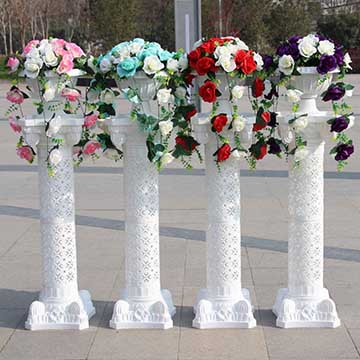 羅馬柱開業(yè)花藍