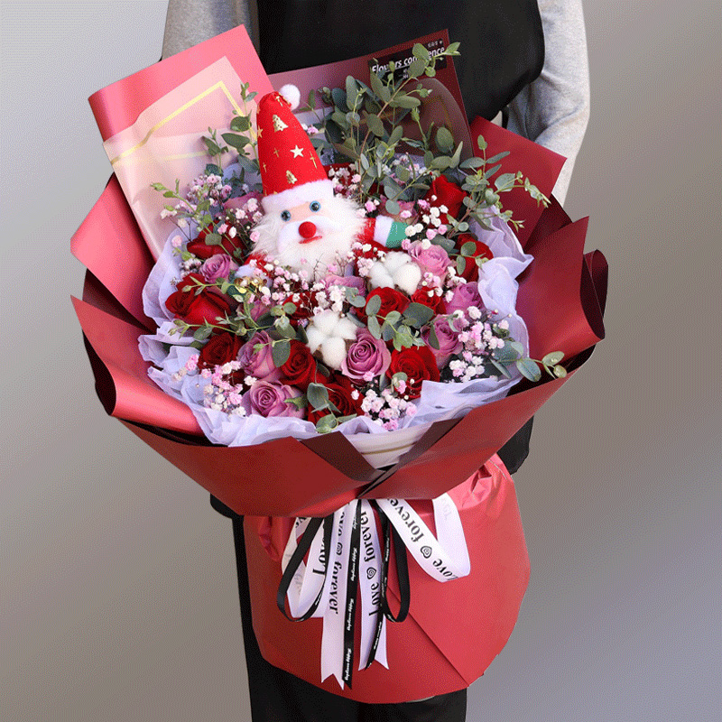 圣诞节给女朋友送什么花会让她开心