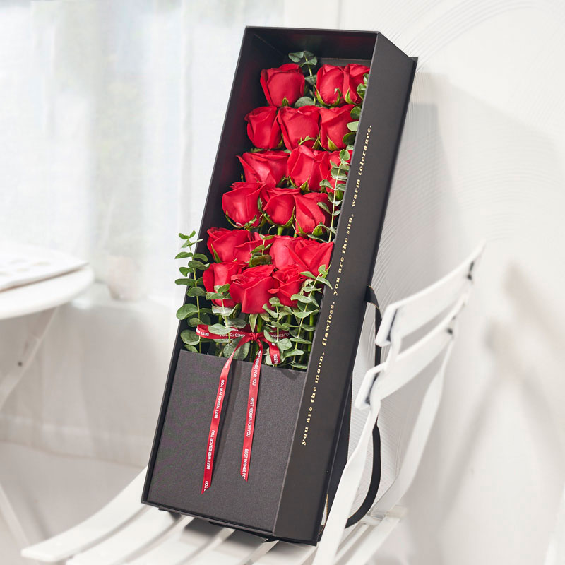 爱的勇气-19朵红玫瑰 南充鲜花店订花服务哪家好？你喜欢什么样的鲜花