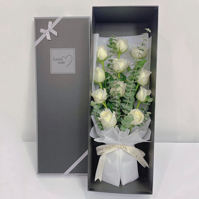 纯洁的爱-11朵白玫瑰 忻州市花店网上订花有哪些平台？白羊座的生日鲜花是什么